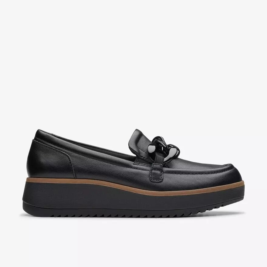 Mocasines de piel negra Zylah May para mujer (EE. UU.) Mocasines de piel negra Zylah May para mujer (EE. UU.)