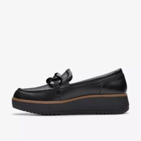 Mocasines de piel negra Zylah May para mujer (EE. UU.)
