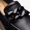 Mocasines de piel negra Zylah May para mujer (EE. UU.) Mocasines de piel negra Zylah May para mujer (EE. UU.)