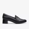 Mocasines de piel negros Iridessa Sky para mujer Mocasines de piel negros Iridessa Sky para mujer
