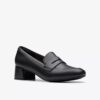 Mocasines de piel negros Iridessa Sky para mujer Mocasines de piel negros Iridessa Sky para mujer