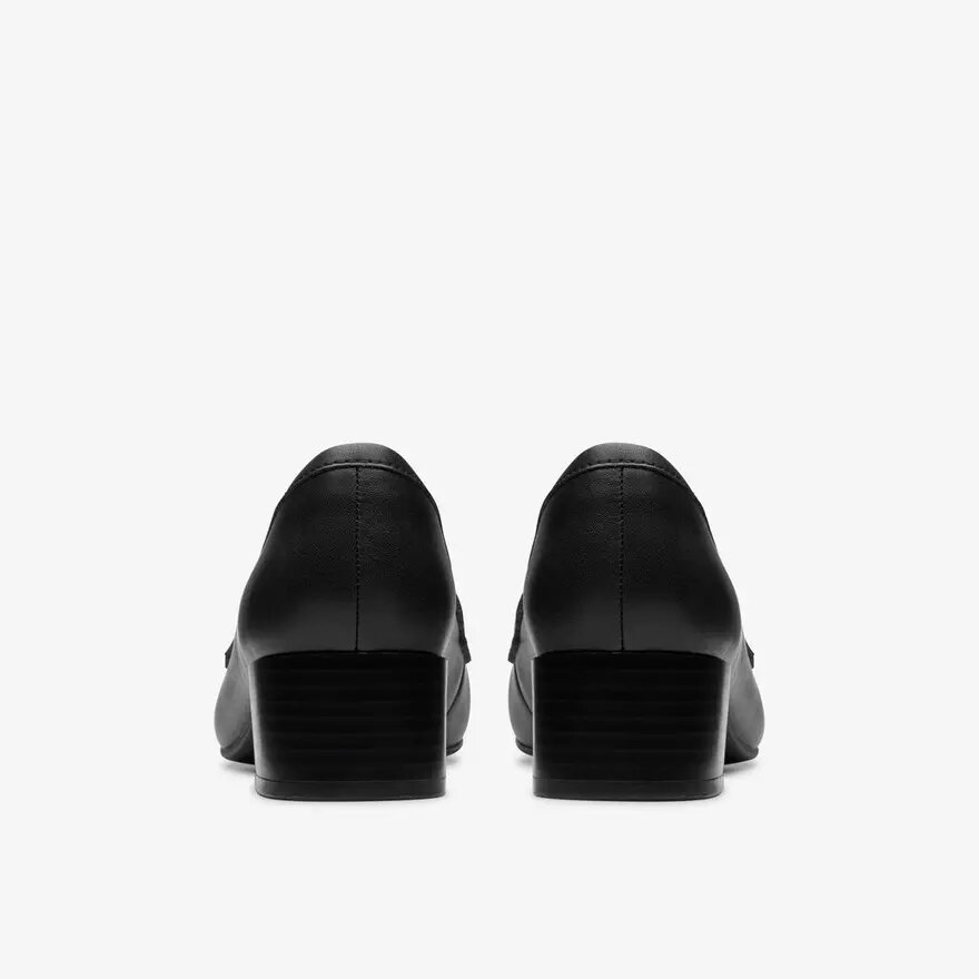 Mocasines de piel negros Iridessa Sky para mujer Mocasines de piel negros Iridessa Sky para mujer