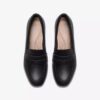 Mocasines de piel negros Iridessa Sky para mujer Mocasines de piel negros Iridessa Sky para mujer
