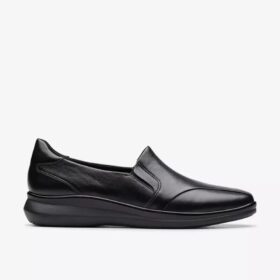 Mocasines de piel negros Lynell Edge para mujer