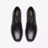 Mocasines de piel negros Lynell Edge para mujer Mocasines de piel negros Lynell Edge para mujer