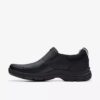 Mocasines de piel negros Walpath Step para hombre Mocasines de piel negros Walpath Step para hombre