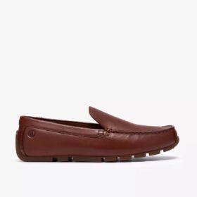 Mocasines de piel para hombre Corsley Plain en color tostado