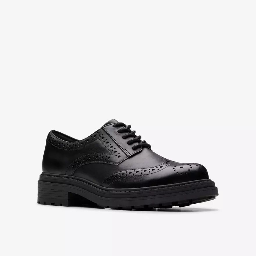 Mocasines Derby Orinoco3 de piel negra para mujer Mocasines Derby Orinoco3 de piel negra para mujer