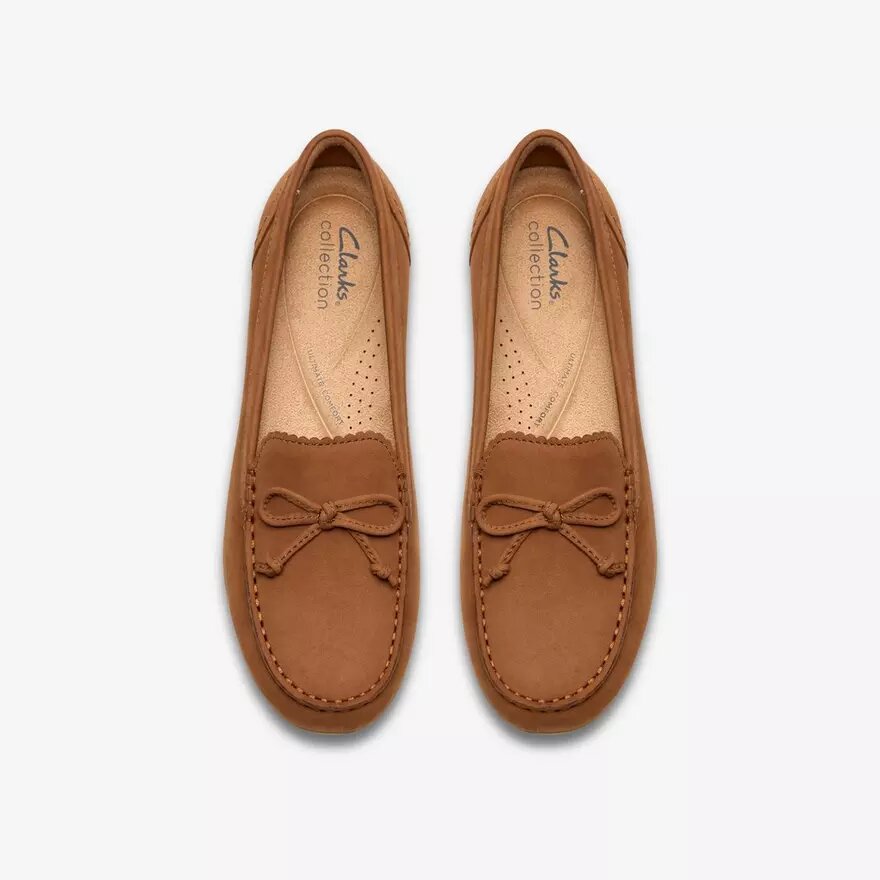 Mocasines Elliotte Sail para mujer en nubuck color tostado Mocasines Elliotte Sail para mujer en nubuck color tostado