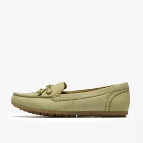 Mocasines Elliotte Sail Sage de nubuck para mujer