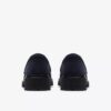 Mocasines Lauryl Step de ante azul marino para mujer