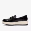 Mocasines negros Zylah May para mujer
