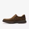 Mocasines para hombre Un Briley Step de piel encerada | Clark’s