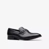 Mocasines Paulton Lo de cuero negro para hombre