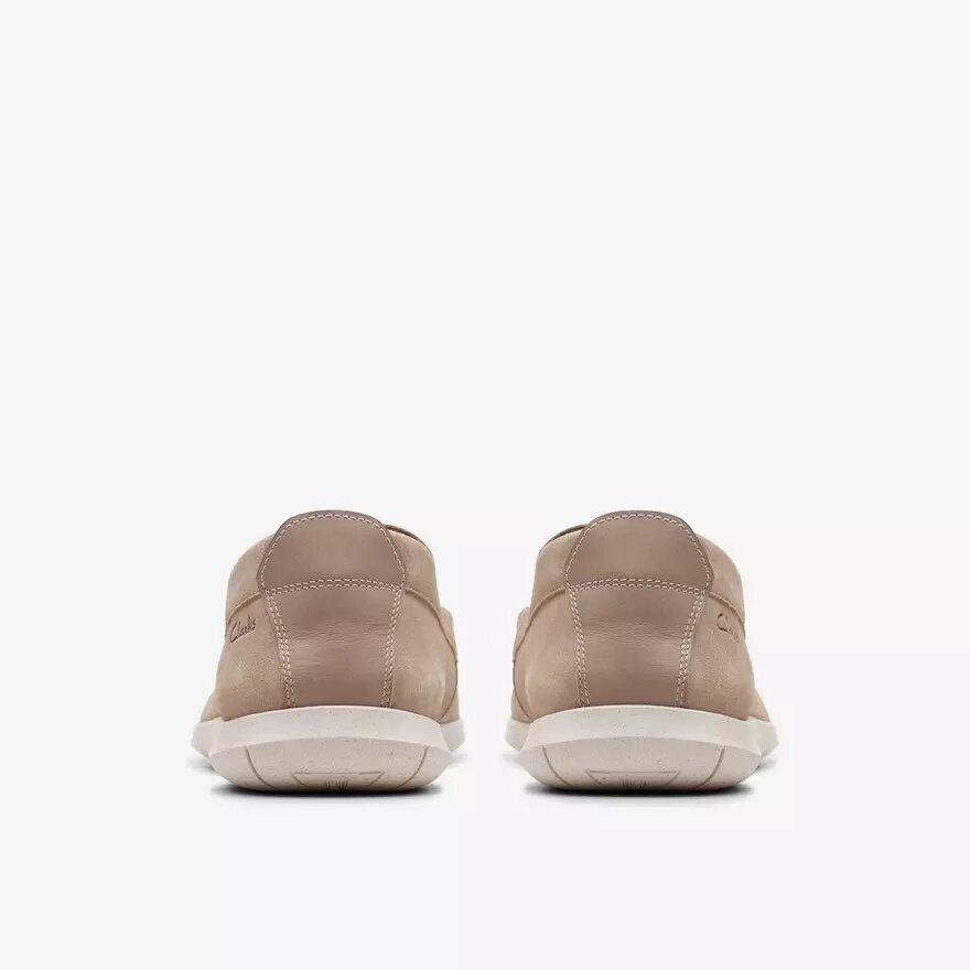 Mocasines sin cordones Flexway Step de ante color arena para hombre Mocasines sin cordones Flexway Step de ante color arena para hombre