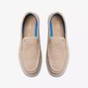 Mocasines sin cordones Flexway Step de ante color arena para hombre Mocasines sin cordones Flexway Step de ante color arena para hombre