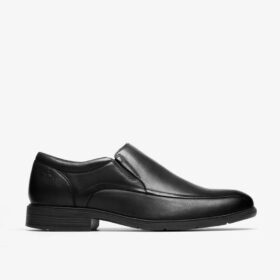 Mocasines Steadwell Step de cuero negro para hombre