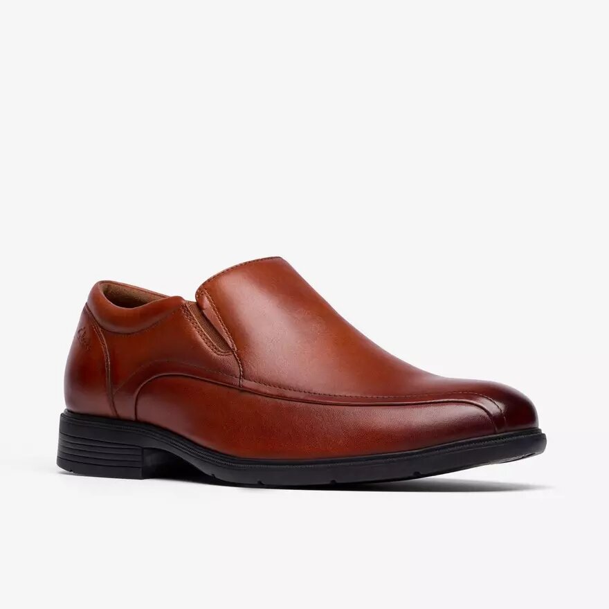 Mocasines Steadwell Step para hombre en piel de color marrón oscuro Mocasines Steadwell Step para hombre en piel de color marrón oscuro