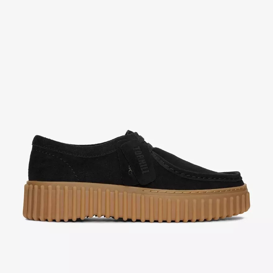 Mocasines Torhill Bee de ante negro para mujer, EE. UU. Mocasines Torhill Bee de ante negro para mujer, EE. UU.