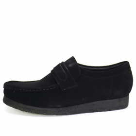 Mocasines Wallabee de ante «Negro» 26172503