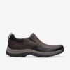 Mocasines Walpath Step de cuero marrón oscuro para hombre Mocasines Walpath Step de cuero marrón oscuro para hombre