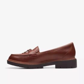 Mocasines Westlynn Bella de piel color tostado para mujer