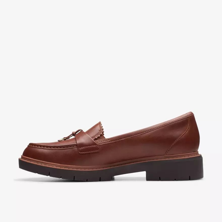 Mocasines Westlynn Bella de piel color tostado para mujer Mocasines Westlynn Bella de piel color tostado para mujer
