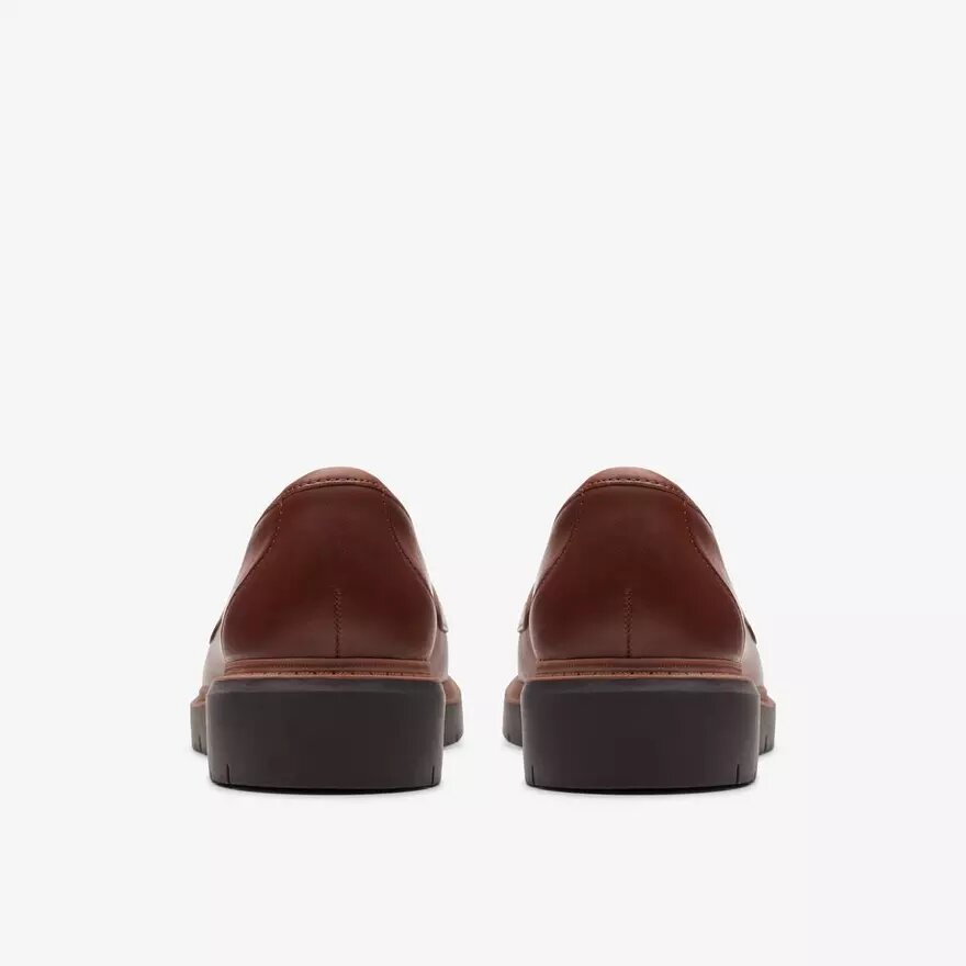 Mocasines Westlynn Bella de piel color tostado para mujer Mocasines Westlynn Bella de piel color tostado para mujer