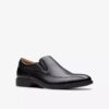 Mocasín de cuero negro Eldredge Step para hombre Mocasín de cuero negro Eldredge Step para hombre