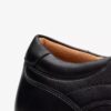 Mocasín de cuero negro Eldredge Step para hombre Mocasín de cuero negro Eldredge Step para hombre