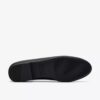 Mocasín de cuero negro Tamna Iris para mujer
