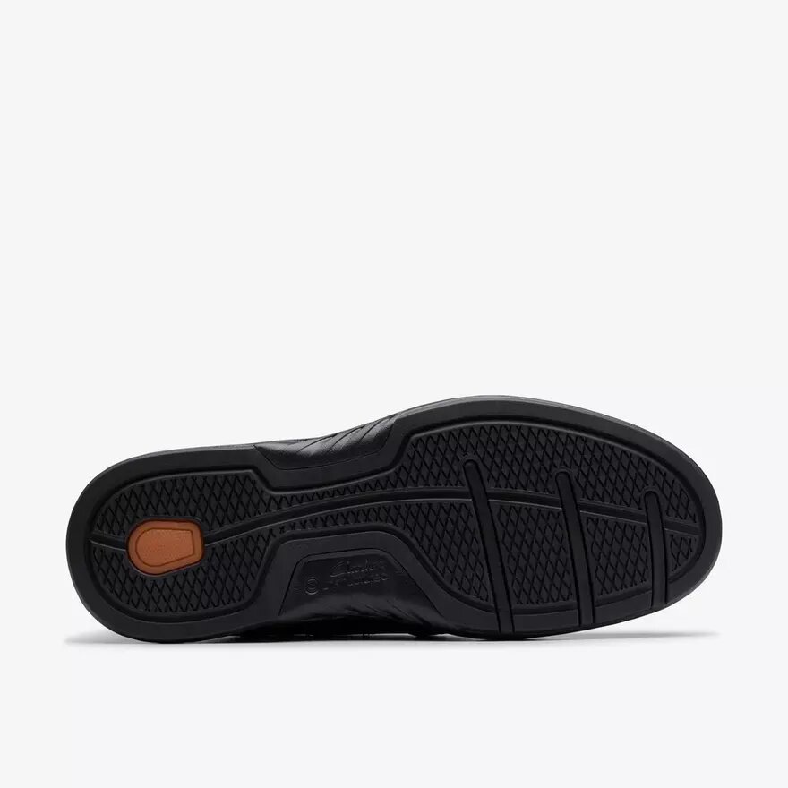 Mocasín de cuero negro Un Briley Step para hombre | clarks Mocasín de cuero negro Un Briley Step para hombre | clarks