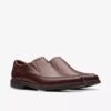 Mocasín de hombre Un Kendric Go de piel color caoba | clarks