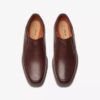 Mocasín de hombre Un Kendric Go de piel color caoba | clarks