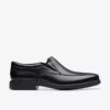 Mocasín Dresslite Step de cuero negro para hombre Mocasín Dresslite Step de cuero negro para hombre