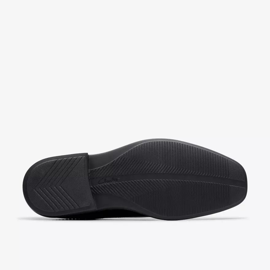 Mocasín Dresslite Step de cuero negro para hombre Mocasín Dresslite Step de cuero negro para hombre
