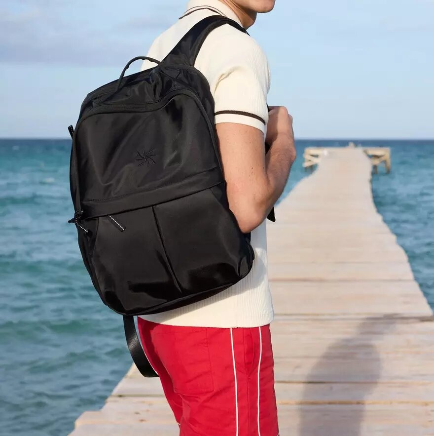 Mochila Cloudstepper negra para mujer Mochila Cloudstepper negra para mujer