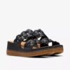Mules Kassanda para mujer, combinación en negro Mules Kassanda para mujer, combinación en negro