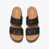 Mules Kassanda para mujer, combinación en negro Mules Kassanda para mujer, combinación en negro