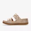 Mules Kassanda para mujer con combinación metalizada Mules Kassanda para mujer con combinación metalizada