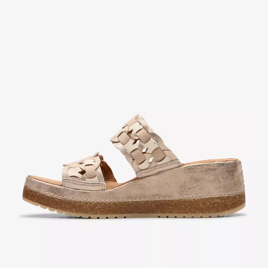 Mules Kassanda para mujer con combinación metalizada Mules Kassanda para mujer con combinación metalizada