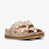 Mules Kassanda para mujer con combinación metalizada Mules Kassanda para mujer con combinación metalizada