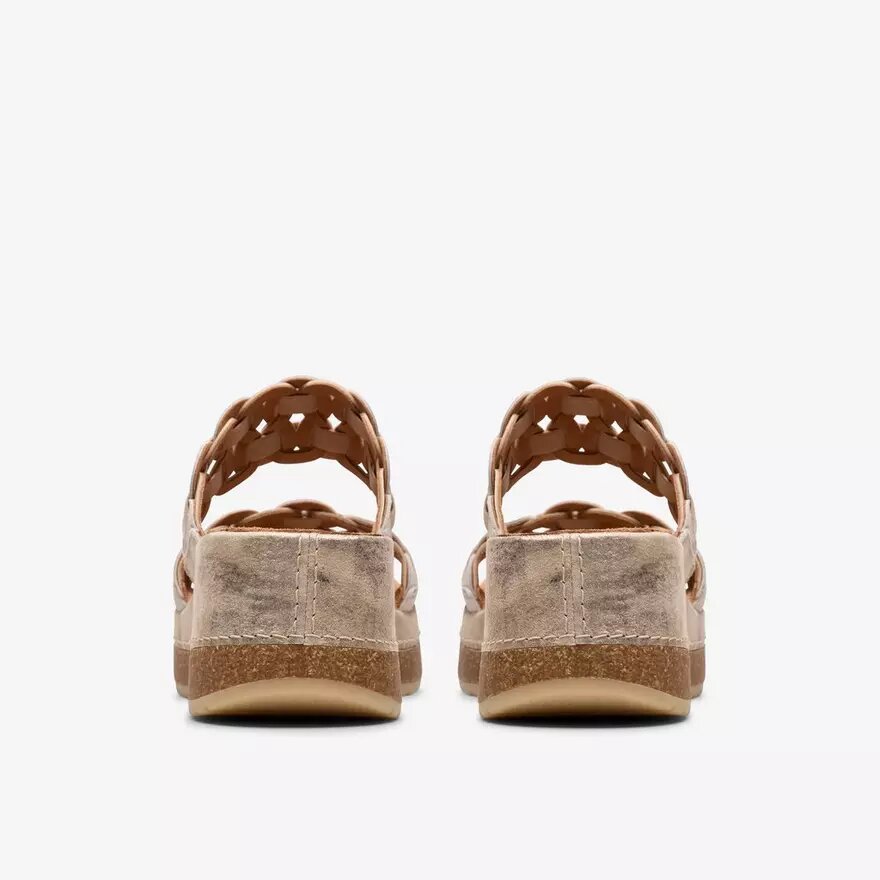Mules Kassanda para mujer con combinación metalizada Mules Kassanda para mujer con combinación metalizada