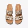 Mules Kassanda para mujer con combinación metalizada Mules Kassanda para mujer con combinación metalizada