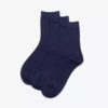 Pack de 3 pares de calcetines de caña media azul marino Pack de 3 pares de calcetines de caña media azul marino