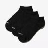 Pack de 3 pares de calcetines deportivos hasta el tobillo, negros Pack de 3 pares de calcetines deportivos hasta el tobillo, negros