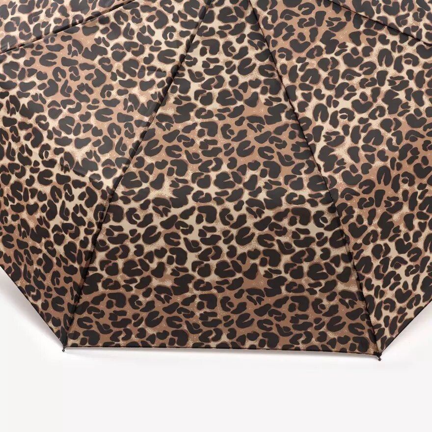 Paraguas de mujer con estampado de leopardo Paraguas de mujer con estampado de leopardo