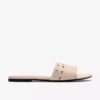Sandalia Kediri Mule 2 para mujer, color blanco