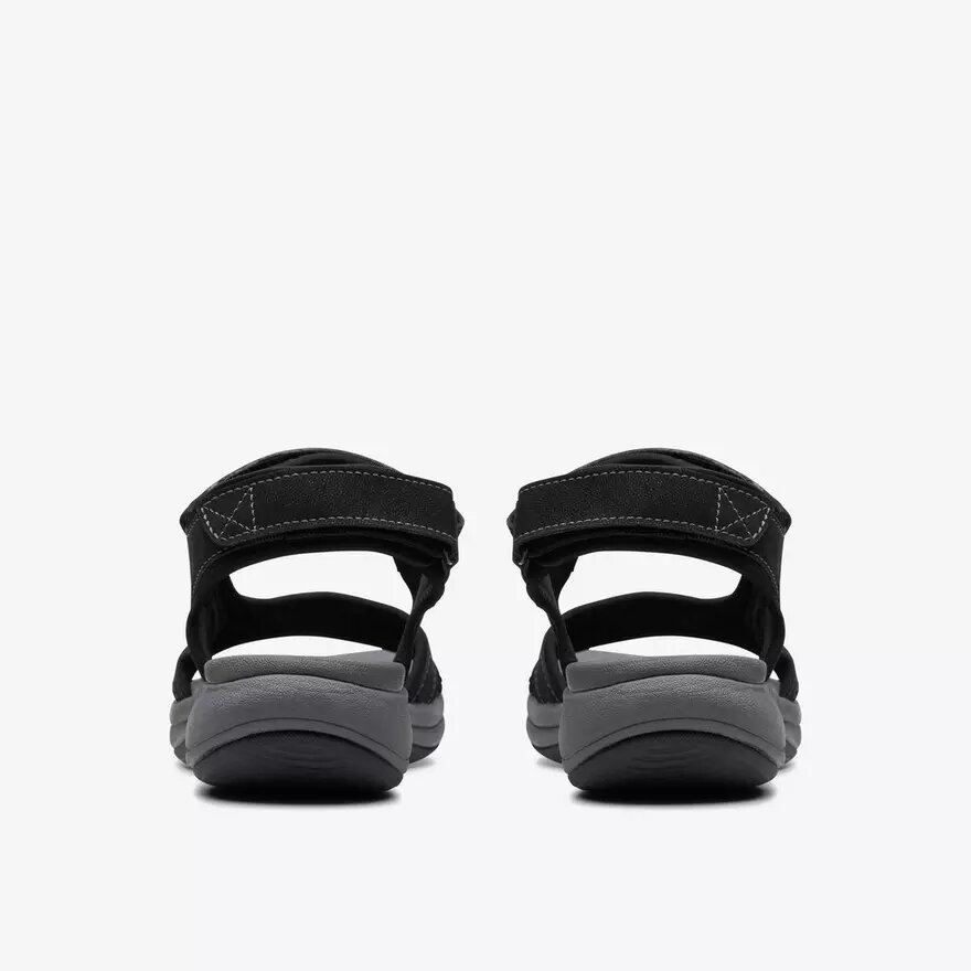 Sandalias Cloudsteppers™ Mira Bay negras con tiras para mujer Sandalias Cloudsteppers™ Mira Bay negras con tiras para mujer