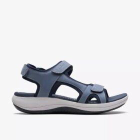 Sandalias Cloudsteppers™ Mira Bay para mujer, de color azul vaquero y con tiras Sandalias Cloudsteppers™ Mira Bay para mujer, de color azul vaquero y con tiras
